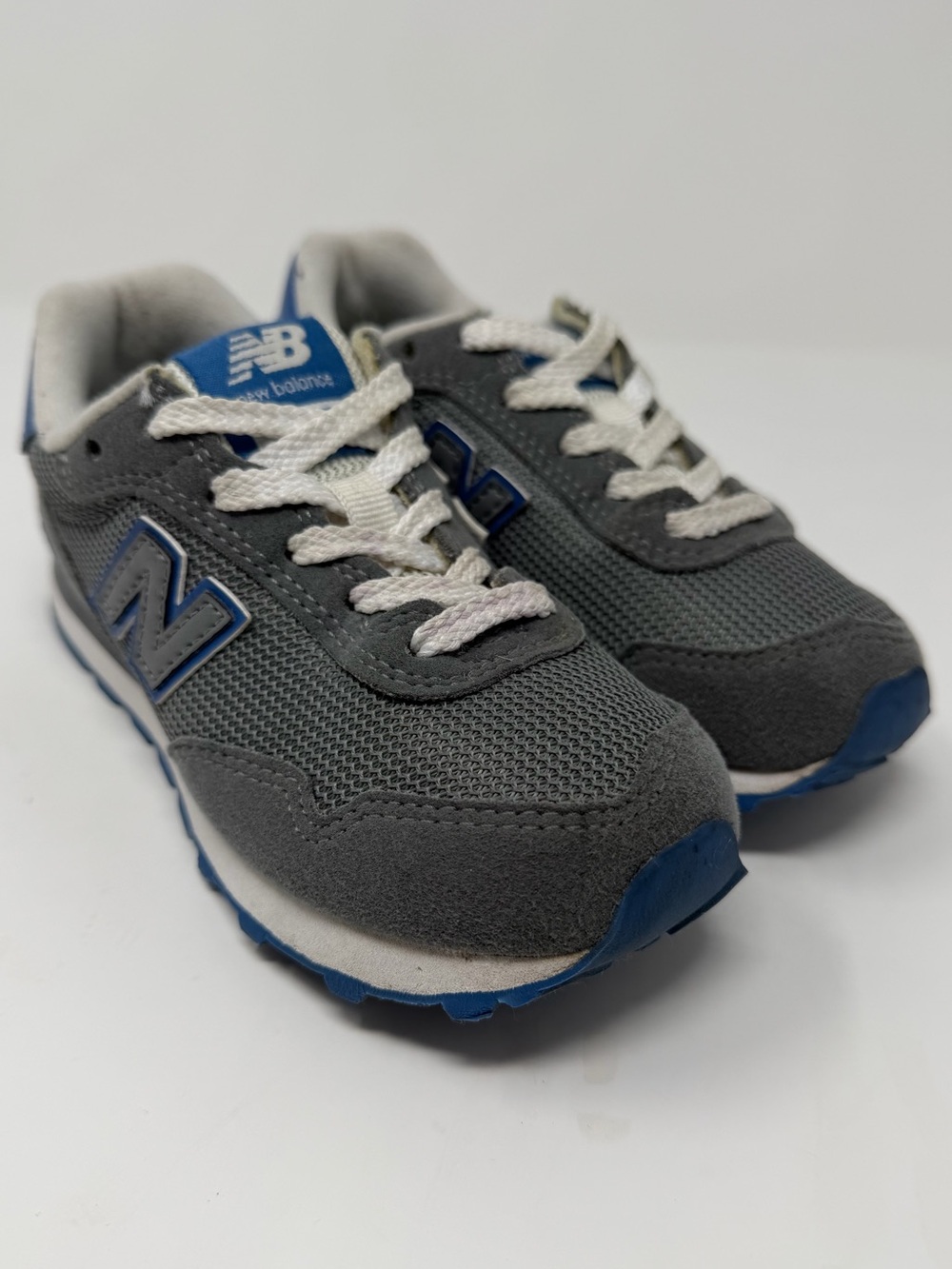 New Balance Kids Gray and Blue Sneakers Sz. 11.5